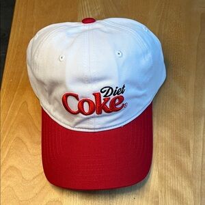 White & Red Baseball Cap